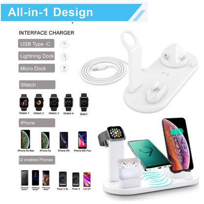 7 in 1 Wireless Charger Stand